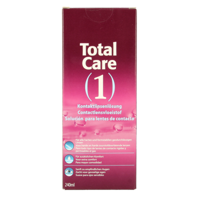 Total Care 1 All-in-one Harde Lens 240ml+lenscase