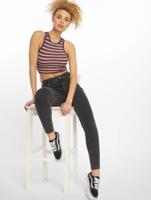 Urban Classics / top Rib Stripe in wit - thumbnail