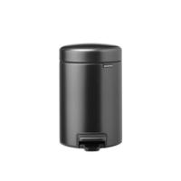 Brabantia Newlcon pedaalemmer 3 liter confident grey - thumbnail