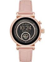 Horlogeband Michael Kors MKT5068 Silicoon Roze 18mm - thumbnail