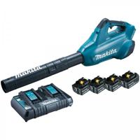 Makita DUB362PT4J Accu Bladblazer 2x18V 5.0Ah met Mbox - thumbnail