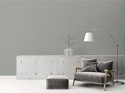 AS Creation Retro Chic - Blauw - Retro - 395383