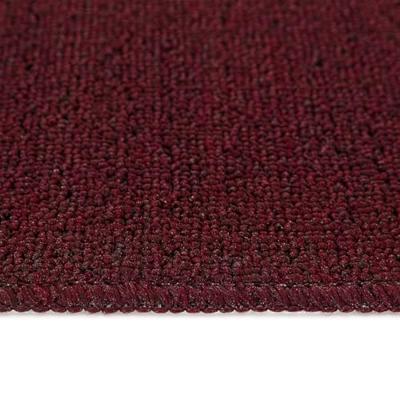 VidaXL Antislip trapmatten 15 pcs bordeauxrood 60 x 25 cm pp