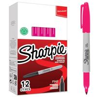 Permanente markeerstift Sharpie Magenta 1,4 mm (12 Stuks) - thumbnail