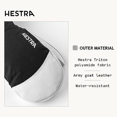 Hestra Army Leather Heli Ski Want Black 11