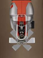 BLACK+DECKER BES610 650W Pendeldecoupeerzaag | 1 zaagblad voor hout | 1 zaagrechtblad voor hout | Antisplinterplaatje - BES610-QS - thumbnail
