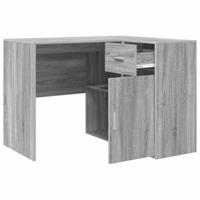 Hoekbureau 2 pcs Grijs sonoma 102 x 50 x 75 cm Bewerkt hout - thumbnail