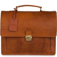 Burkely Vintage Scott Briefcase-Cognac - thumbnail