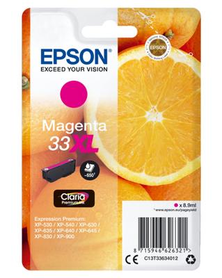 Epson Singlepack Magenta 33XL Claria Premium inkt - thumbnail