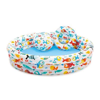 Intex fruitprint zwembad 132x28 Set