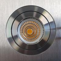 Verlichtingsset Sanimex Njoy 4 LED Spots 9x8 cm Geborsteld Alu Sanimex - thumbnail