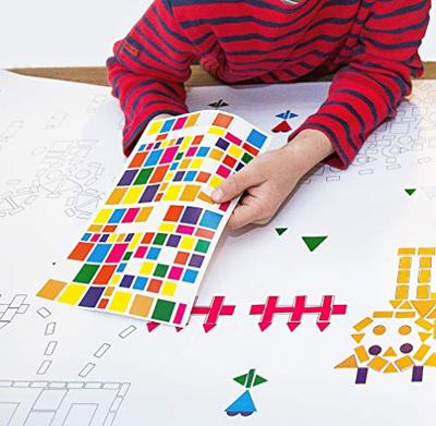 Apli Kids stickers XL cirkels, diameter 45 mm, doos met 4 rollen in 4 kleuren Apli Kids stickers XL cirkels, diameter 45 mm, doos met 4 rollen in 4 kleuren