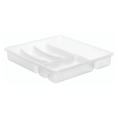 Rotho bestekbak 6 vakken transparant