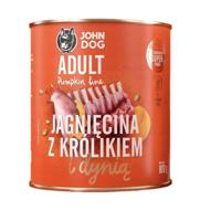 JOHN DOG Pumpkin Lamb with rabbit and pumpkin - natvoer voor honden - 800g - thumbnail