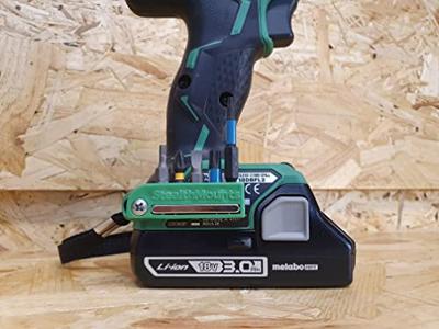 Stealthmounts Bithouder voor Hikoki/Metabo HPT/Hitachi | Groen | 2 stuks - BH-MHH-GRN-2