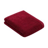 Vossen Vossen douchelaken Vegan Life rubin 67x140 - thumbnail