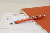 Schneider S-138606 Balpen Epsilon Warm Oranje, Blauwschrijvend - thumbnail