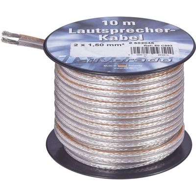 AIV 23555L Luidsprekerkabel 2 x 1.5 mm² Zilver 10 m AIV 23555L Luidsprekerkabel 2 x 1.5 mm² Zilver 10 m