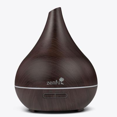 Aroma diffuser zwart Timber donker hout 400ml