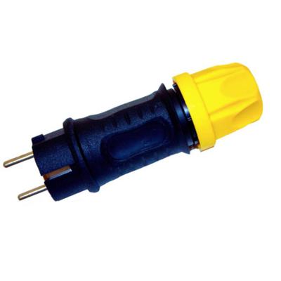 Gifas Electric 108071 Stekker met randaarde Rubber Zwart