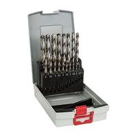 Bosch Accessories 2608587013 HSS Metaal-spiraalboorset 19-delig 1 mm, 2 mm, 3 mm, 4 mm, 5 mm, 6 mm, 7 mm, 8 mm, 9 mm, 10 mm Geslepen DIN 338 Cilinderschacht 1 - thumbnail