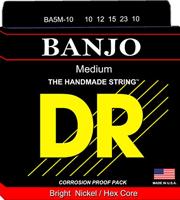 DR Strings BA5-10 BANJO snaren 5-snarige banjo 10, 12, 15, 23, 10 - thumbnail