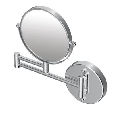 Scheerspiegel Ideal Standard Wand Rond Draaibaar Ø15cm Vergrotend Chroom Scheerspiegel Ideal Standard Wand Rond Draaibaar Ø15cm Vergrotend Chroom