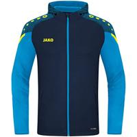 JAKO 6822 Jas Met Kap Performance - Marine/Jako Blauw - XXL - thumbnail