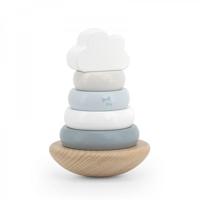 Label Label Stapeltoren Blauw - thumbnail