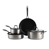 Ceramic Black 4(7)-delige pannenset - thumbnail