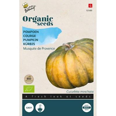 Zaden Organic Eetbare Pompoen Musquee de Provence (BIO) Buzzy - Buzzy