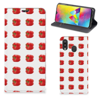 Samsung Galaxy M20 | Flip Style Cover | Paprika Red - thumbnail