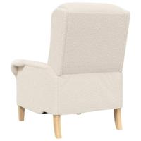 Fauteuil Crème 76 x 94 x 102 cm Stof - thumbnail