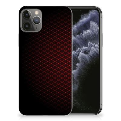 Apple iPhone 11 Pro | TPU bumper | Geruit Rood