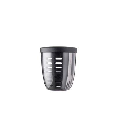 Mepal fruit en veggie pot ellipse nordic black