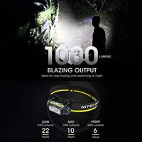 NiteCore NU40 Hoofdlamp LED werkt op een accu 1000 lm - thumbnail