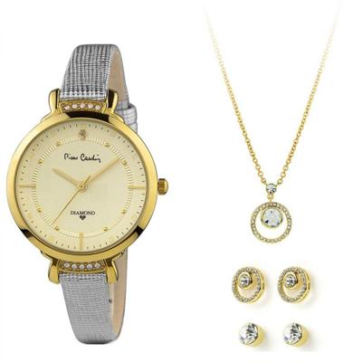 Pierre Cardin Gift Set Watch & Necklace & Earrings PCDX7927L6