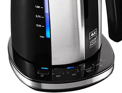 Melitta Look Aqua II DLX 1026-14 Waterkoker Zwart - thumbnail
