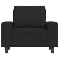 Fauteuil 60 cm stof zwart - thumbnail