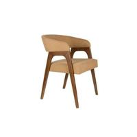 Dutchbone Adamello eetkamerstoel Beige - thumbnail