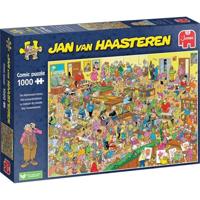 Jan Van Haasteren legpuzzel - het bejaardenthuis, 1000st. - thumbnail