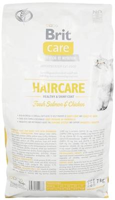 Brit Care Haircare Healthy & Shiny Coat kattenvoer 7 kg Brit Care Haircare Healthy & Shiny Coat kattenvoer 7 kg