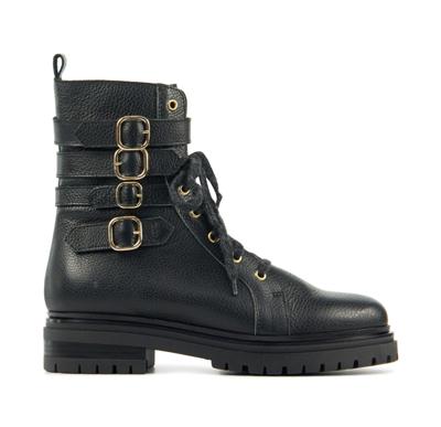 Lina Locchi Dames Enkellaarsjes in Leder (Zwart) Lina Locchi Dames Enkellaarsjes in Leder (Zwart)