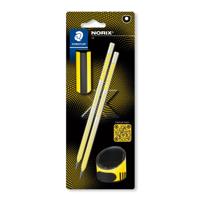 Potlood Staedtler Norix HB blister à 2 stuks zwart-geel - thumbnail