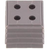 Weidmüller CABTITE SE 4/4.5 SML GY Dicht-inzetstuk Met trekontlasting, Gegroefd, Halogeenvrij, Open, Viervoudig, Waterdicht Diameter montagegat 4.5 mm Klem-Ø - thumbnail