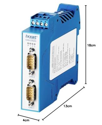 Ixxat 1.01.0067.44010 CAN-CR200 CAN repeater CAN Bus 24 V/DC 1 stuk(s) Ixxat 1.01.0067.44010 CAN-CR200 CAN repeater CAN Bus 24 V/DC 1 stuk(s)