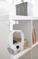 Delock 18450 Koptelefoonhouder Zilver - thumbnail