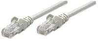 Intellinet 318228 RJ45 Netwerkkabel, patchkabel CAT 5e U/UTP 0.50 m Grijs 1 stuk(s) - thumbnail