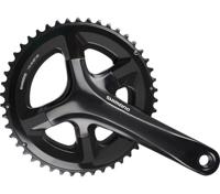 Crankstel 2 x 11 speed Shimano Road FC-RS510 - 175/50-34T met holle as - zwart - thumbnail