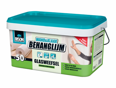 Bison Wand&Klaar® Behanglijm Glasweefsel Emmer | 10 Kg - 6302988